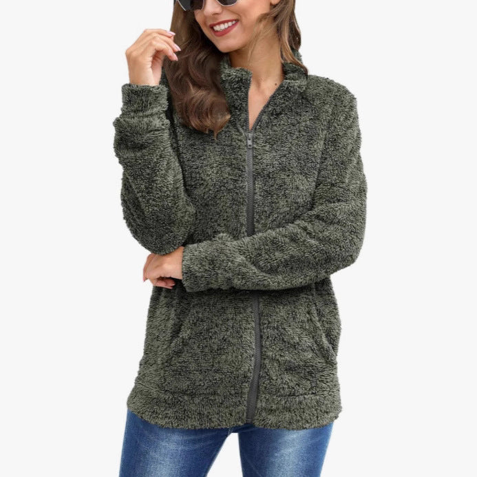 Elena | Tailored Plush Winter Jacket