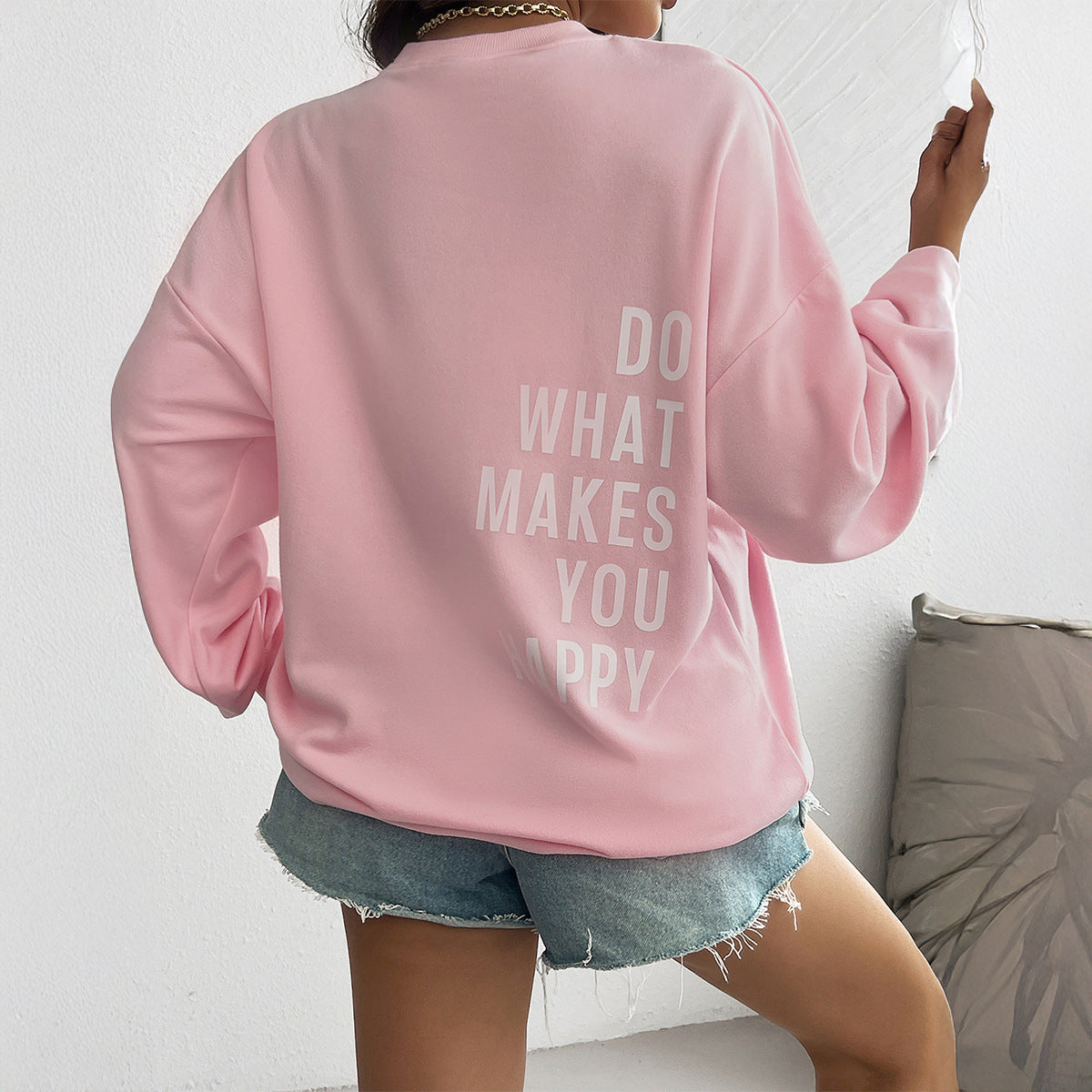 AURELLE – Loose Long-Sleeve Sweater
