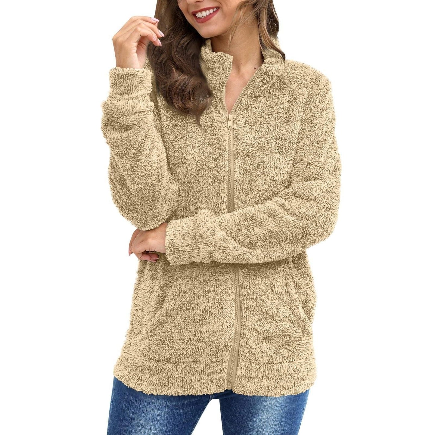 Elena | Tailored Plush Winter Jacket