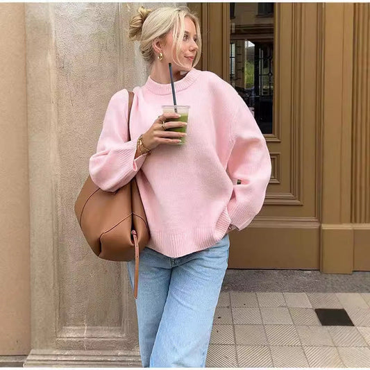 Zara | Casual Loose Crew Neck Sweater