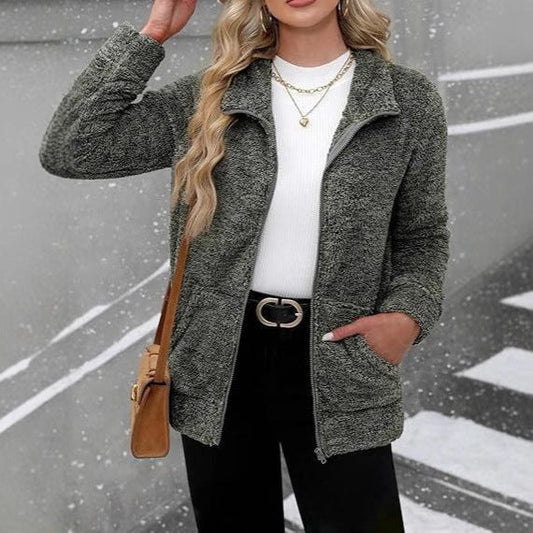 Elena | Tailored Plush Winter Jacket